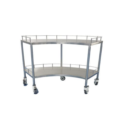 Тележка для инструментов - B23 - Shandong Expert Medical Equipment - многофункциональная / из нержавеющей стали / с полкой