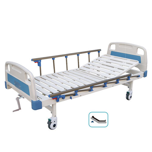 Кровать для больниц - A18 - Shandong Expert Medical Equipment - ручная / с фиксированной высотой / на роликах