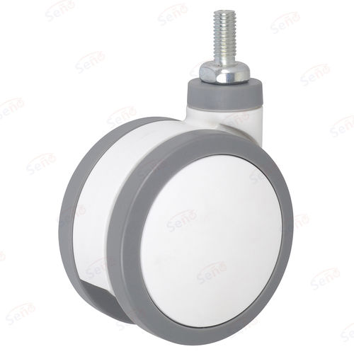 Колесо для больничной кровати - ME03-02-100TPRG - Zhongshan Seño Casters and Wheels Man Co.,Ltd - поворотный