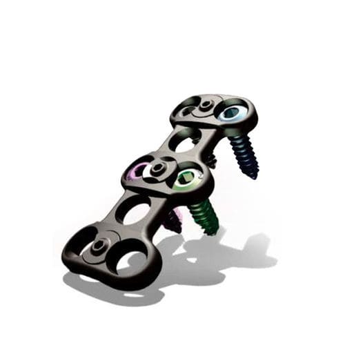 Костная пластина для артродеза шеи - ACAP17 - A2Z Spine - блокируемая / металлическая / 2 уровня