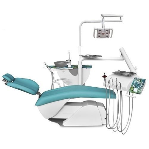 Стоматологическая установка с электрическим креслом - ARIA EXCELL SR 5N - NEOMED - с гибким подголовником / с аппаратом для гигиены / с держателем инструментов