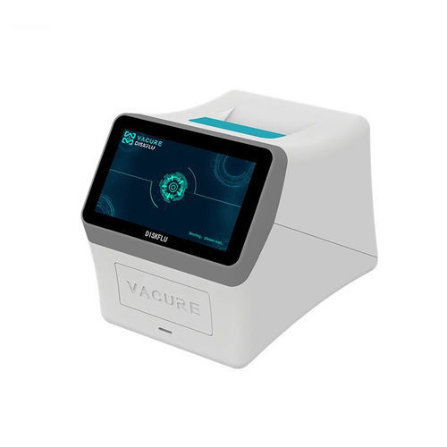 POC - анализатор путем иммуноанализа с помощью флуоресценции - DISKFLU - Chengdu Vacure Biotechnology Co., Ltd - на инфекционные заболевания / сыворотки / плазменный