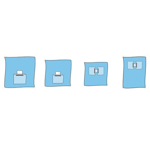 Операционное поле для ортопедической хирургии - Centra for Medical Supplies - для кардиологической хирургии / для общей хирургии / для урологической хирургии