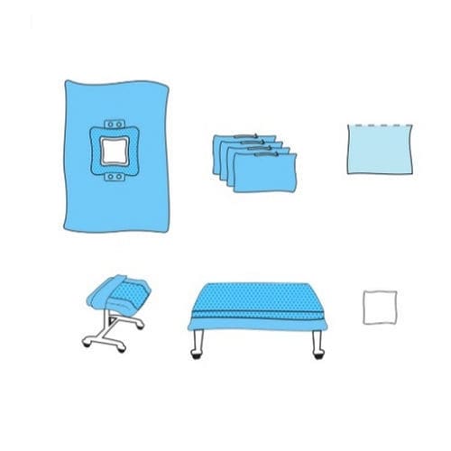 Медицинский набор для общей хирургии - 150104 - Centra for Medical Supplies