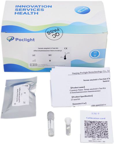 Набор для теста на инфекционные заболевания - Poclight - сывороточный белок амилоида А / сыворотки / плазменный
