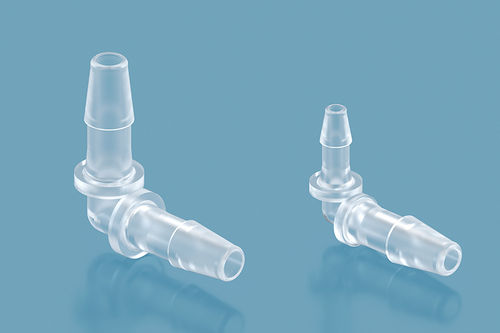 Коннектор для перистальтического насоса - LD-016 - NANJING RUNZE FLUID CONTROL EQUIPMENT CO., LTD. - изогнутый / из полипропилена