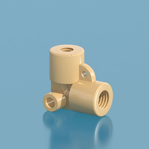 Адаптер внутренняя резьба - NL05-28-K - NANJING RUNZE FLUID CONTROL EQUIPMENT CO., LTD. - для медицинских приборов / изогнутый
