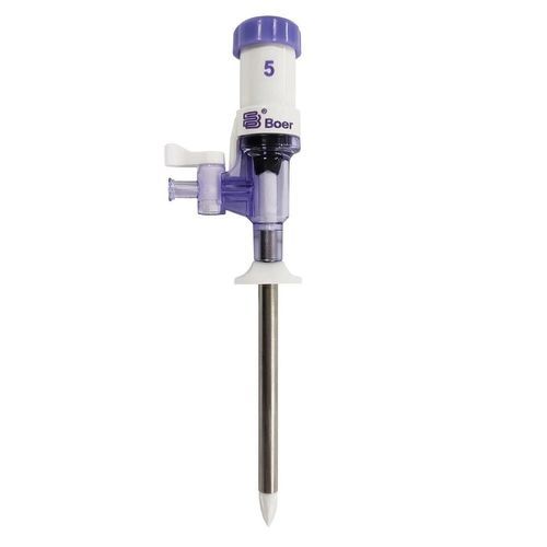 Лапароскопический трокар - Pediatric - Hangzhou Boer Medical Instrument - с закругленным наконечником / с отверстием инсуффляции / для одноразового использования