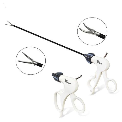 Зажим для лапароскопии - B041005330 - Hangzhou Boer Medical Instrument - для вскрытия / Maryland / одноразовый