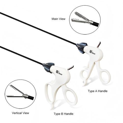 Зажим для лапароскопии - B042005330 - Hangzhou Boer Medical Instrument - захватывающий / окончатый / одноразовый