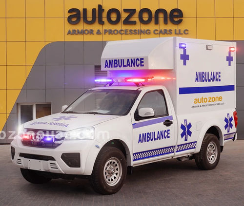 Машина скорой помощи с отсеком - GWM - AUTO ZONE ARMOR AND PROCESSING CARS L.L.C - с кислородной терапией / дизельная / механическая