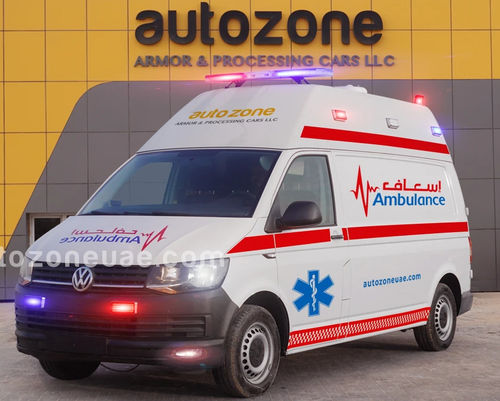 Машина скорой помощи для интенсивной терапии - AUTO ZONE ARMOR AND PROCESSING CARS L.L.C - фургон / с кислородной терапией / автоматическая