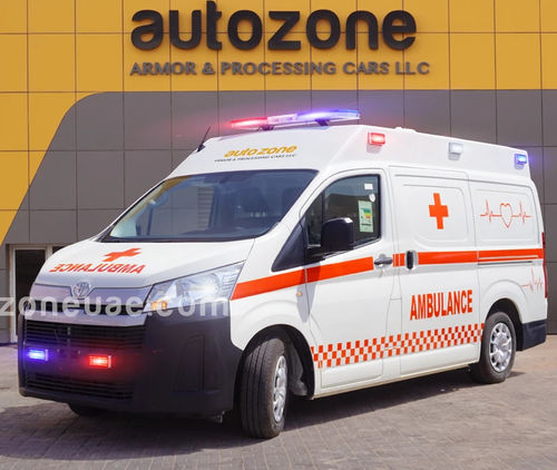 Машина скорой помощи фургон - 2023 - AUTO ZONE ARMOR AND PROCESSING CARS L.L.C - с кислородной терапией / механическая