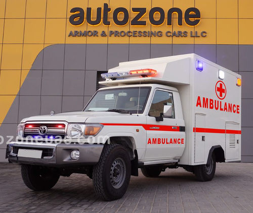Парамедицинская машина скорой помощи - HZJ79 - AUTO ZONE ARMOR AND PROCESSING CARS L.L.C - для трансфера / с отсеком / с кислородной терапией