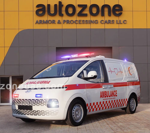 Парамедицинская машина скорой помощи - Staria - AUTO ZONE ARMOR AND PROCESSING CARS L.L.C - фургон / с кислородной терапией / автоматическая