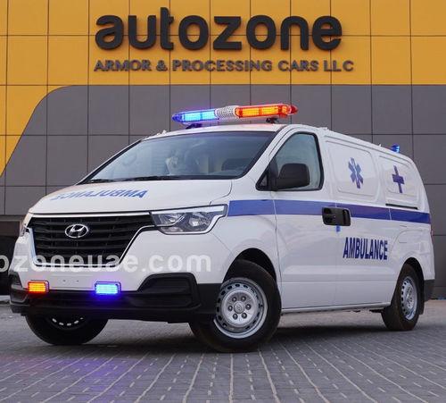 Машина скорой помощи фургон - H1 - AUTO ZONE ARMOR AND PROCESSING CARS L.L.C - с кислородной терапией / дизельная / на бензине