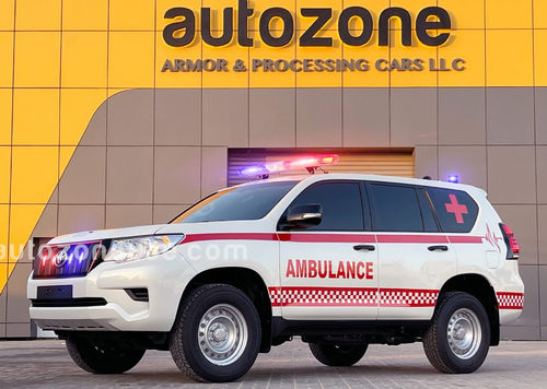 Машина скорой помощи с кислородной терапией - Toyota Prado - AUTO ZONE ARMOR AND PROCESSING CARS L.L.C - 4x4 / дизельная / автоматическая