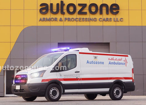 Машина скорой помощи для интенсивной терапии - Ford Transit-150 - AUTO ZONE ARMOR AND PROCESSING CARS L.L.C - фургон / с кислородной терапией / автоматическая