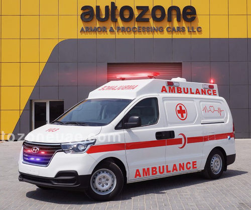Машина скорой помощи для интенсивной терапии - H1 - AUTO ZONE ARMOR AND PROCESSING CARS L.L.C - парамедицинская / фургон / с кислородной терапией