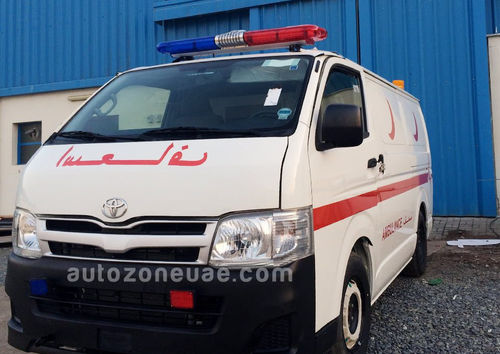 Машина скорой помощи фургон - Toyota hiace - AUTO ZONE ARMOR AND PROCESSING CARS L.L.C - с кислородной терапией / механическая