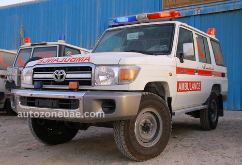 Машина скорой помощи с кислородной терапией - GRJ76 - AUTO ZONE ARMOR AND PROCESSING CARS L.L.C - 4x4 / механическая