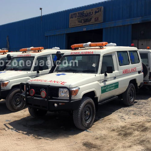 Машина скорой помощи с кислородной терапией - HZJ78 - AUTO ZONE ARMOR AND PROCESSING CARS L.L.C - 4x4 / дизельная / механическая