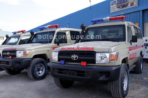 Машина скорой помощи для интенсивной терапии - HZJ78 - AUTO ZONE ARMOR AND PROCESSING CARS L.L.C - с кислородной терапией / 4x4 / дизельная