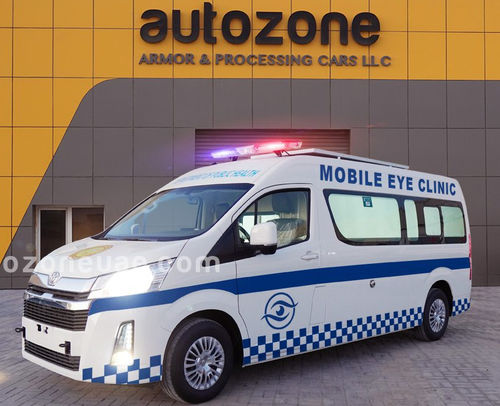 Передвижной медицинский пункт офтальмологии - Hiace - AUTO ZONE ARMOR AND PROCESSING CARS L.L.C - ЛОР / фургон / автоматический