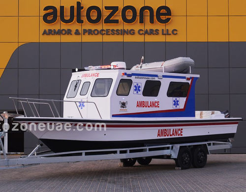 Спасательная машина скорой помощи - 31 - AUTO ZONE ARMOR AND PROCESSING CARS L.L.C - катер / автоматическая