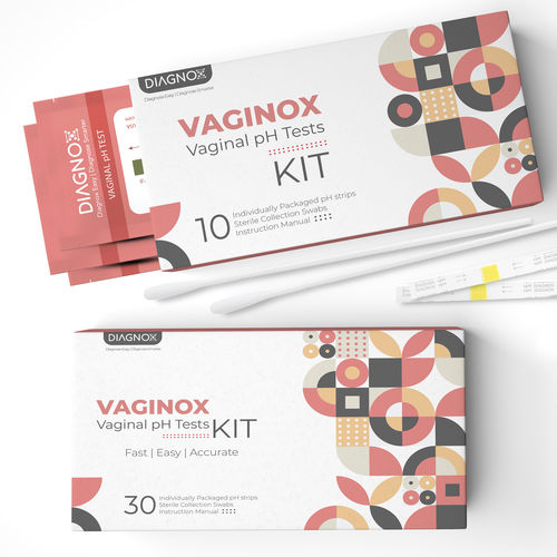 Тест-полоска на инфекционные заболевания - Vaginox   - Diagnox Health - вагинального pH / на бактериальный вагиноз / pH