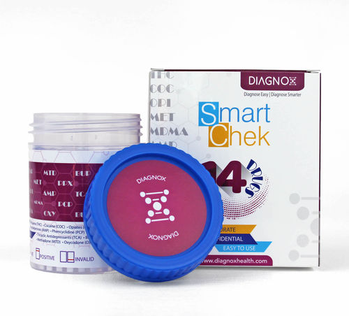 Экспресс-тест злоупотребление наркотиками - Smart Chek - Diagnox Health - для марихуаны / для амфетаминов / для кокаина