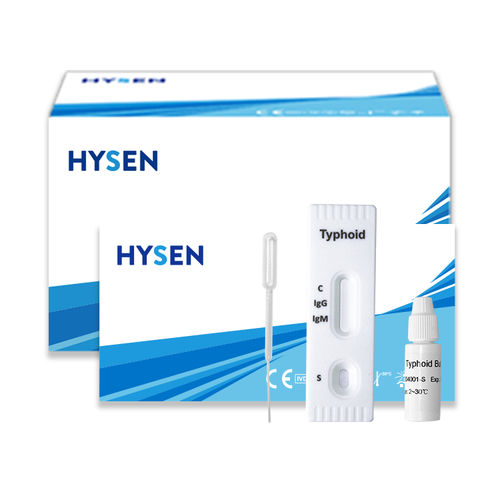 Экспресс-тест на брюшной тиф - HITY-302 - HYSEN HANGZHOU BIOTECH - IgG / иммуноглобулин M / на сальмонеллу