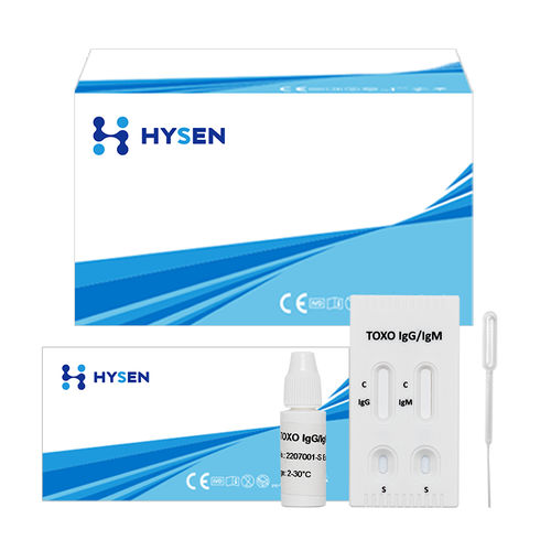 Экспресс-тест на токсоплазмоз - HFTM-302 - HYSEN HANGZHOU BIOTECH - для антитела / IgG / иммуноглобулин M
