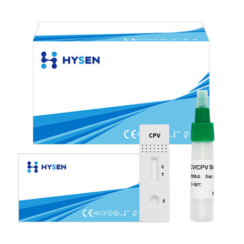 Ветеринарный экспресс-тест - CPV - HYSEN HANGZHOU BIOTECH - для собак / на антигены / на парвовирусные инфекции