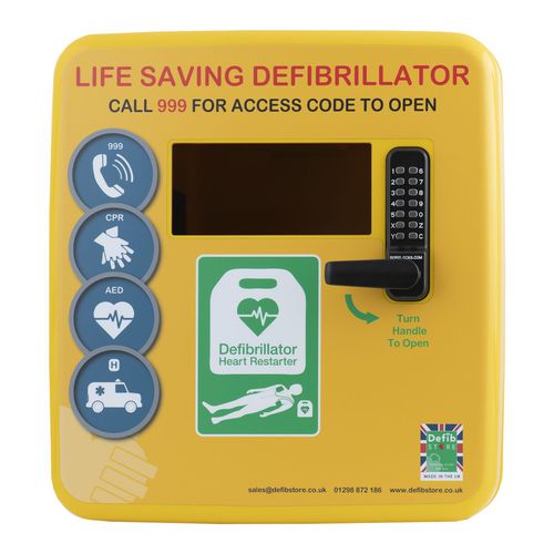Шкаф для дефибрилляторов - 4000  - Defib Store Ltd - для обеспечения безопасности / с дверью / настенный