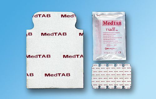 Электрод для ЭКГ с зажимом - MED TAB - Ceracarta - для мониторинга