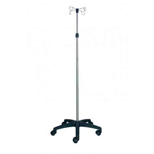 Стойка для сыворотки на роликах - 2050 series - VOG MEDICAL - 4 крюка / 2 крюка / из нержавеющей стали