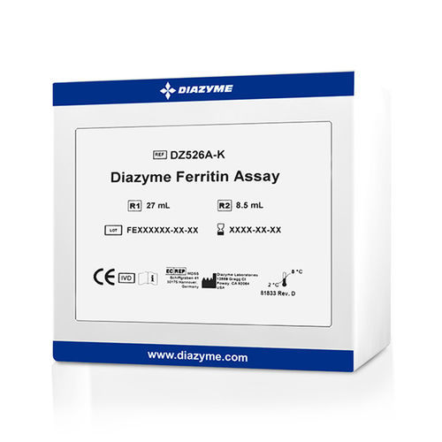 Набор для теста для анемии - DZ526A - Diazyme Laboratories, Inc. - на ферритин / биомаркер / литиевый