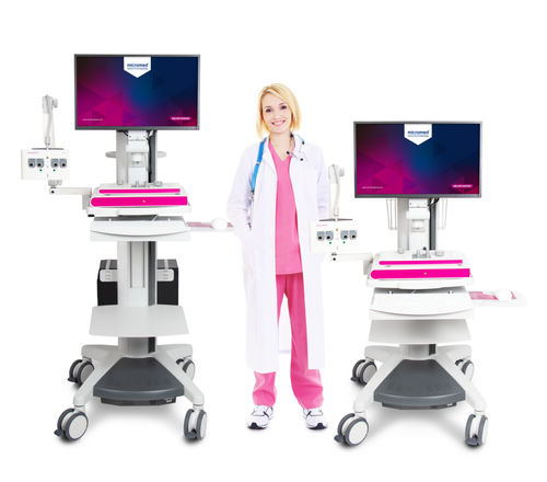 Электромиограф 2 канала -  NEUROWERK® - Natus Micromed - 4 канала / на тележке / компьютеризованный