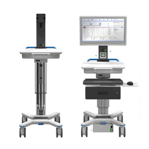 Медицинская тележка - X3e - multix solutions srl - для больниц / для медицинских приборов / с выдвижным ящиком