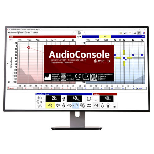 Программное обеспечение для управления данными пациента - AudioConsole - Oscilla - испытательное / для импортации / медицинское