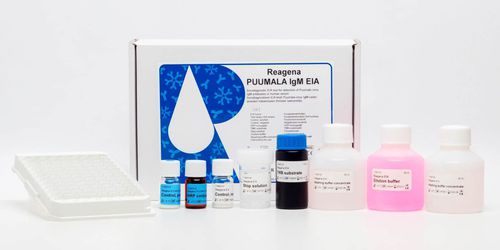 Набор для теста на инфекционные заболевания - EIA - Reagena Ltd. - IgG / иммуноглобулин M / вирус Хантаан
