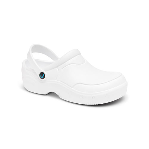 Медицинские сабо унисекс - THOR+ ENCLOSED - Suecos Footwear - моющееся / белое / черное