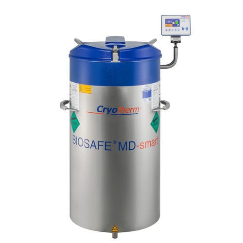 Морозильная камера для лаборатории - BIOSAFE® - Cryotherm GmbH & Co. KG - для биобанков / для хранения образцов / с загрузкой сверху
