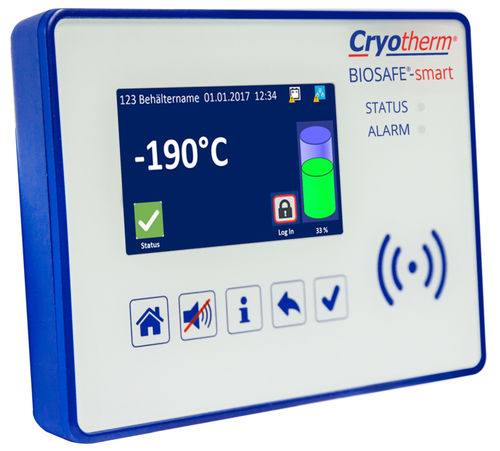 Система управления автоматизации - BIOSAFE® smart - Cryotherm GmbH & Co. KG - RFID / для контроля доступа / для биобанков