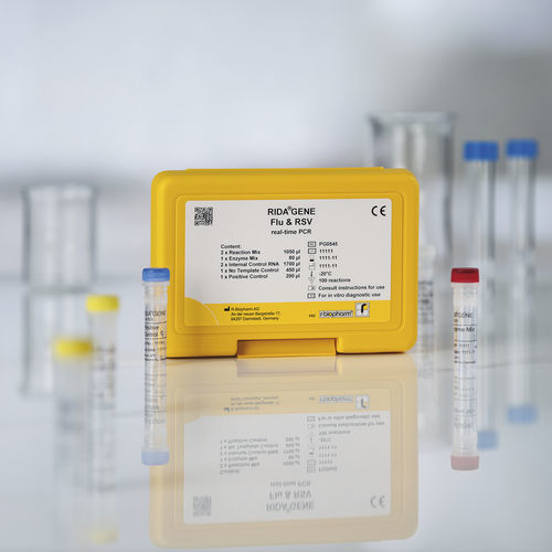 Набор для теста гриппа - RIDA®GENE - R-Biopharm AG - респираторно-синцитиального вируса / респираторно-синцитиального вируса / клинический