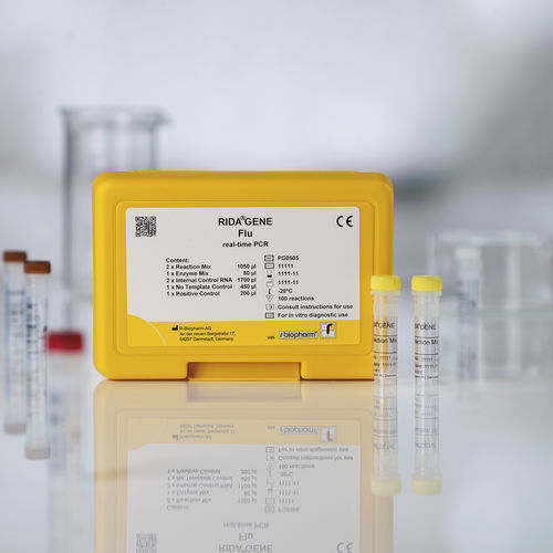 Набор для теста гриппа - RIDA®GENE - R-Biopharm AG - гриппа А / гриппа В / клинический