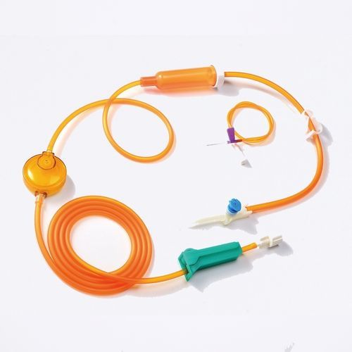 Комплект для перфузии с капельной камерой - SYQ-BG - Zhejiang Runqiang Medical Instruments - с краном / с защитой от света / с фильтром для предотвращения загрязнения частицами