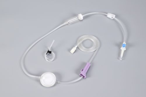 Комплект для перфузии поливинилхлорид - Zhejiang Runqiang Medical Instruments - с капельной камерой / с краном / с фильтром для предотвращения загрязнения частицами