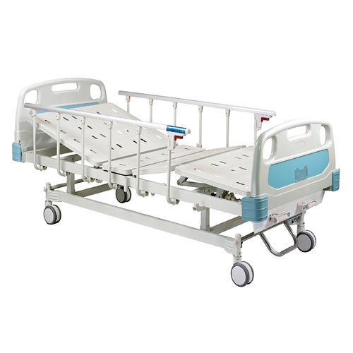 Кровать для больниц - HQ-S203AZL - Zhongshan Hanqi Medicalequiment Technology - ручная / на роликах / 4 секции